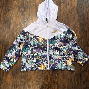 Nike Floral Hooded Jacket